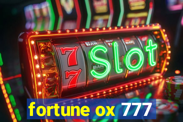 fortune ox 777